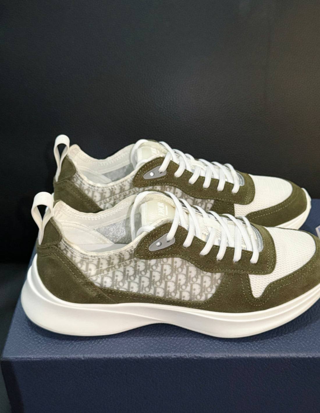 Sneakers B25  olive facture