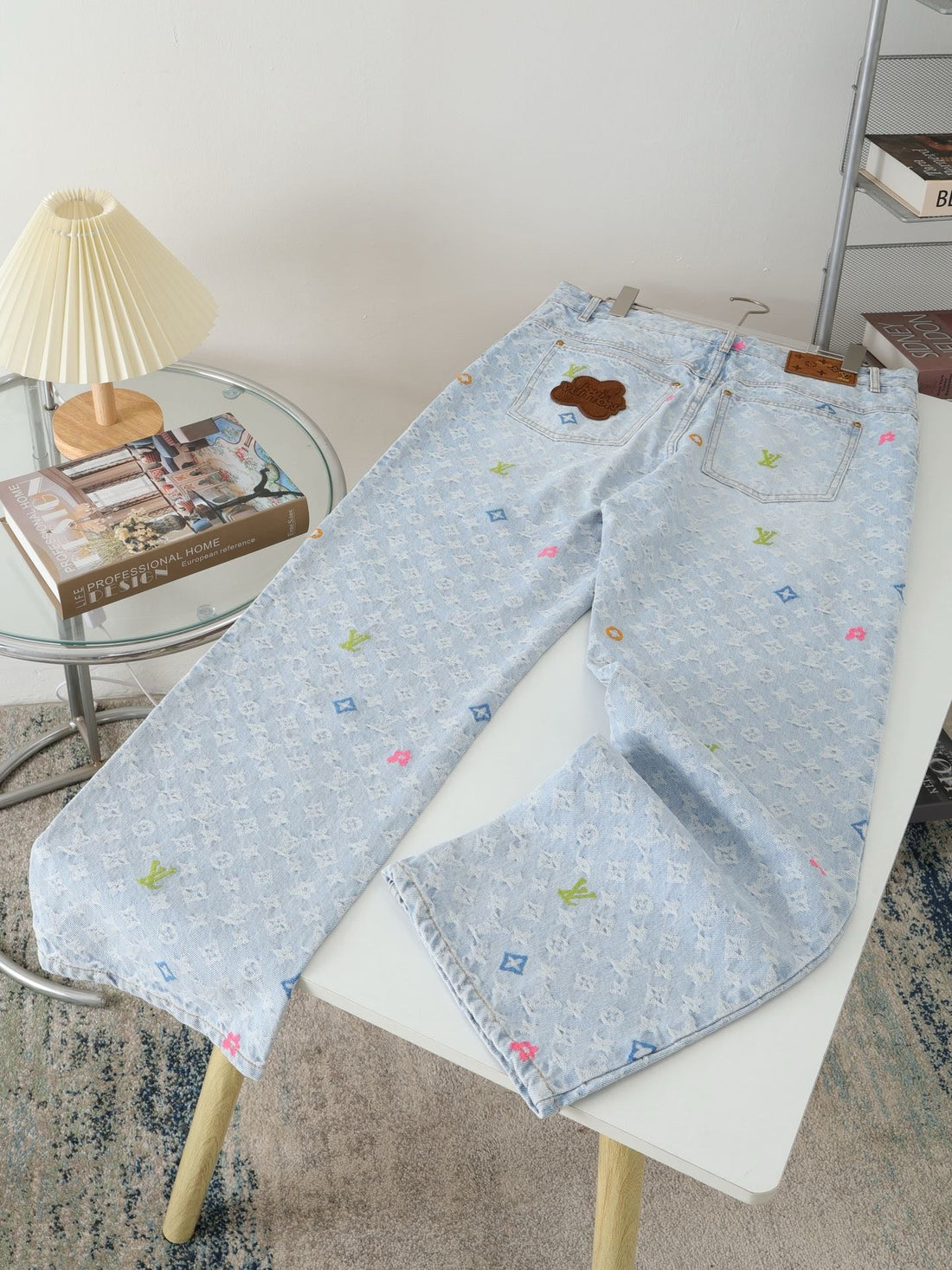 Pantalon Monogram en denim lv