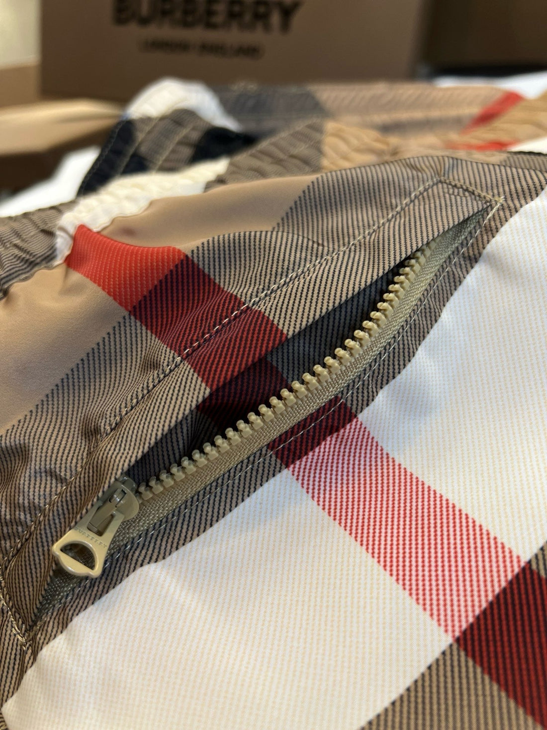 Short de Bain bbr a carreaux