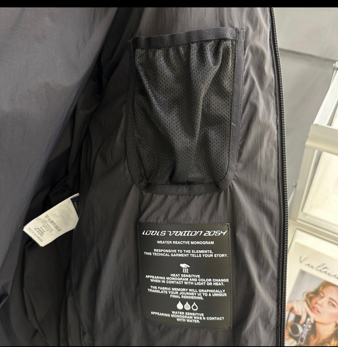 Manteau Lv  Thermo facture