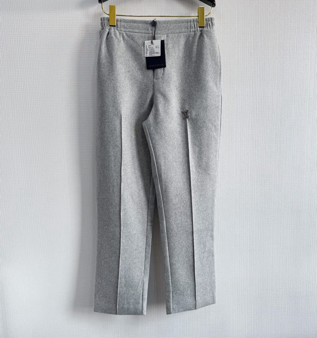 Pantalon sportswear habillé en laine technique