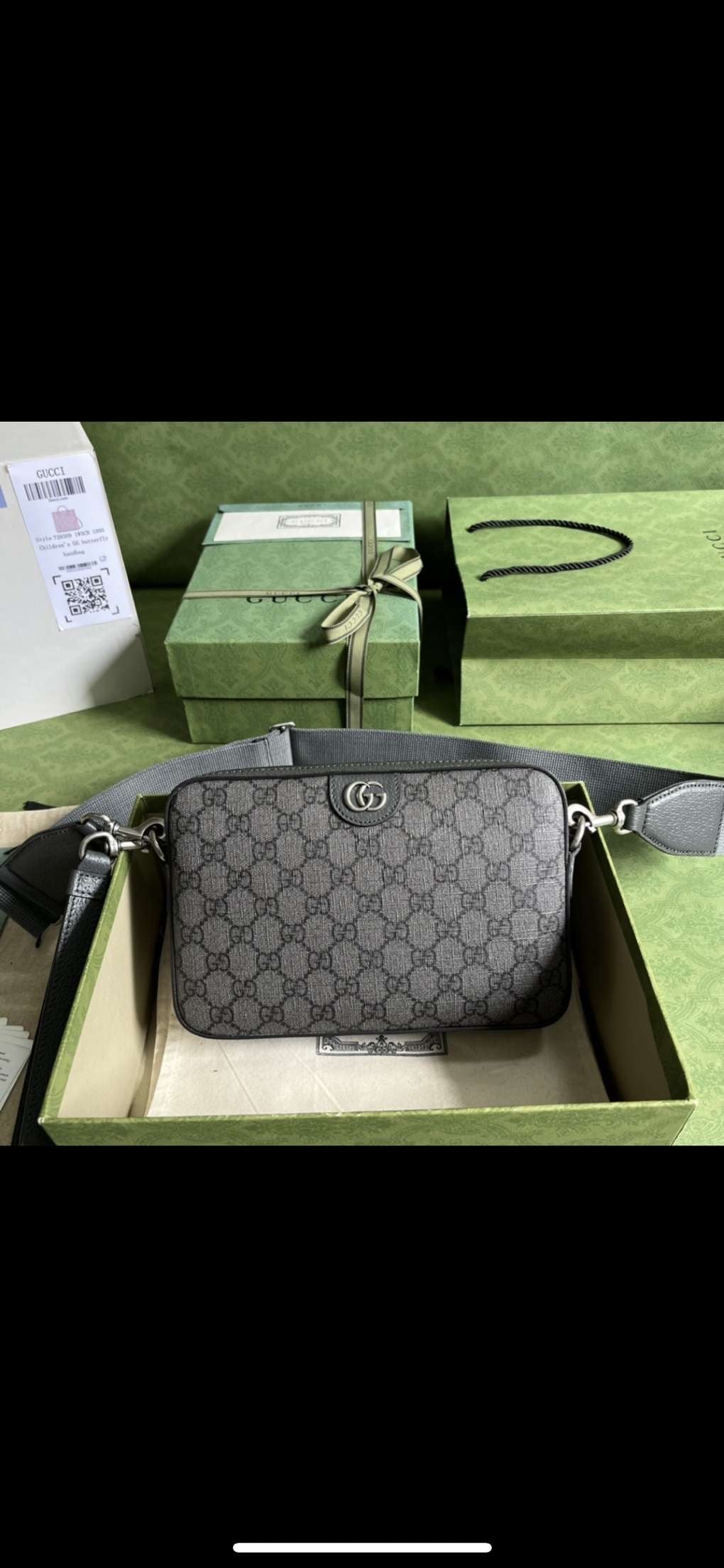 Sacoche GUCCI grey