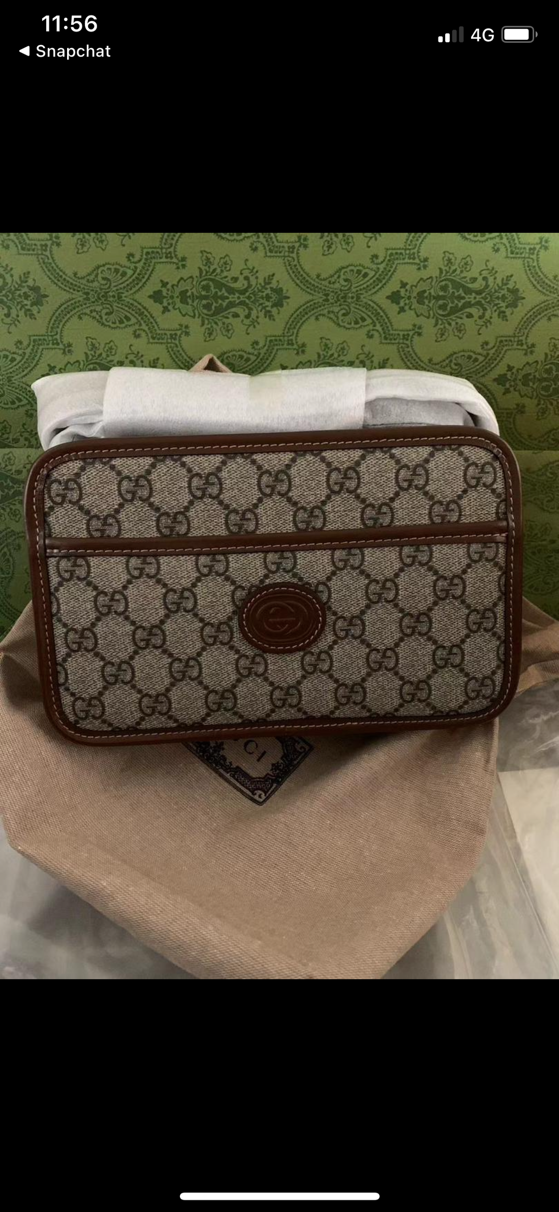 Sacoche GUCCI mini sac avec gg facture