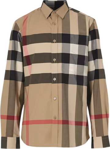Chemise Burberry coton Check