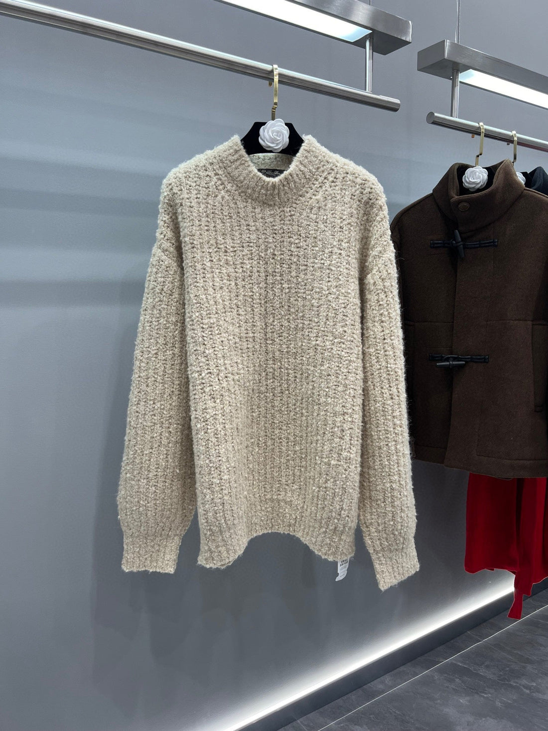 Pull à col rond Cocooning Loro Piana