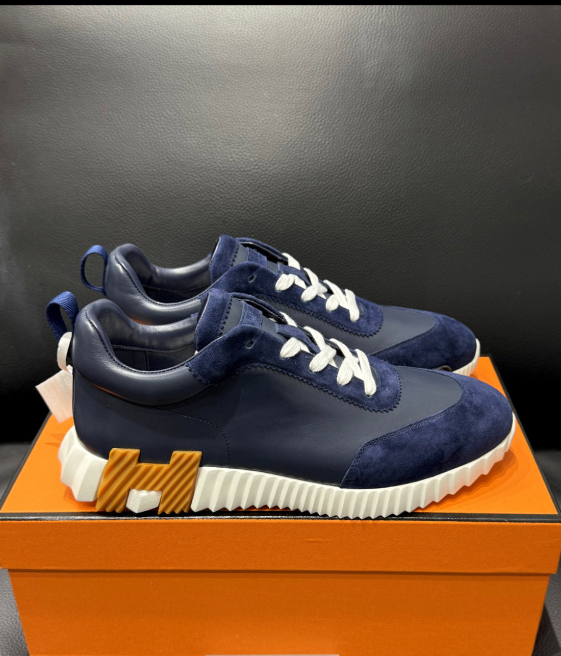 Sneakers Hermès Bouncing packaging complet facture