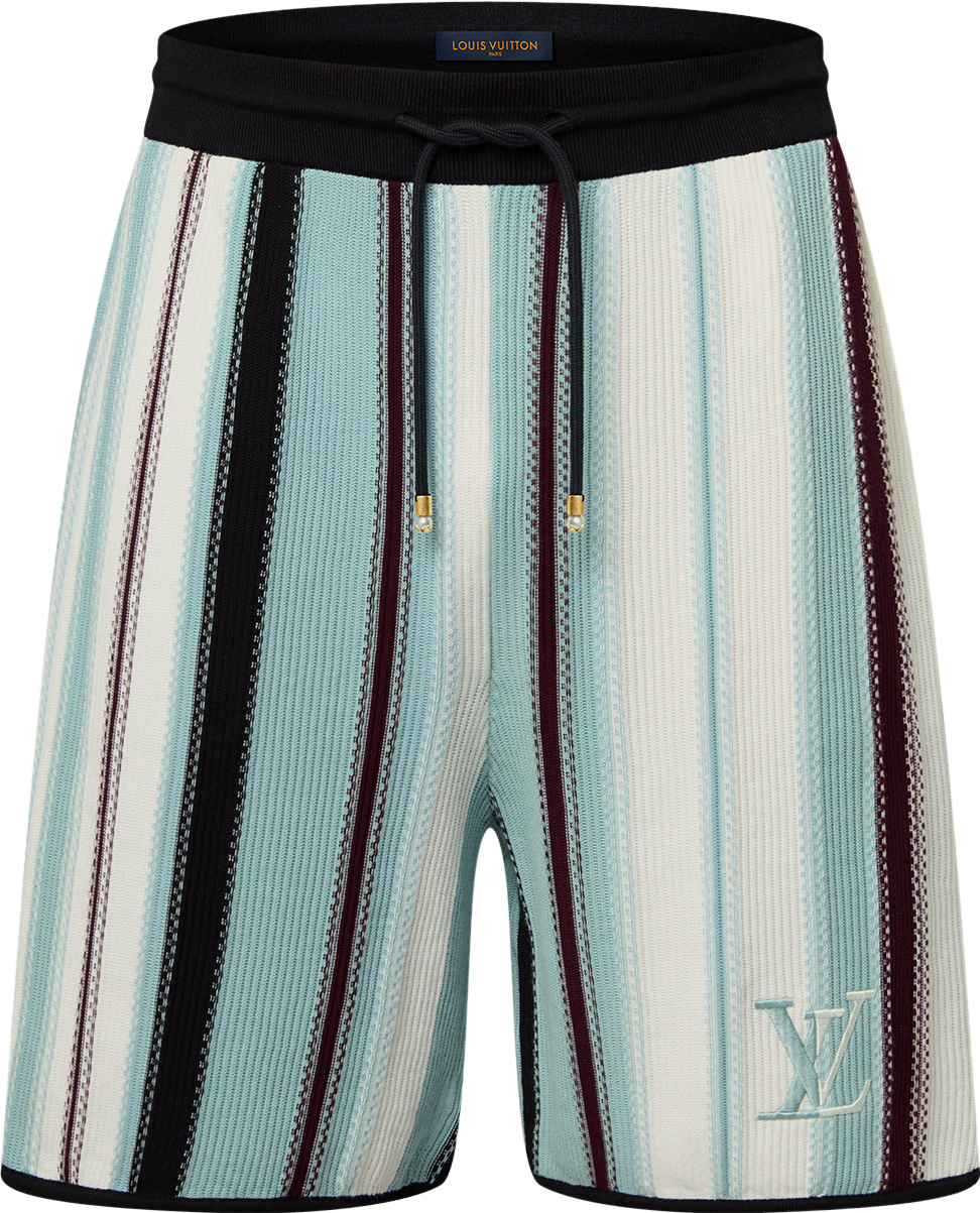 Short  rayée en crochet lv 10/10