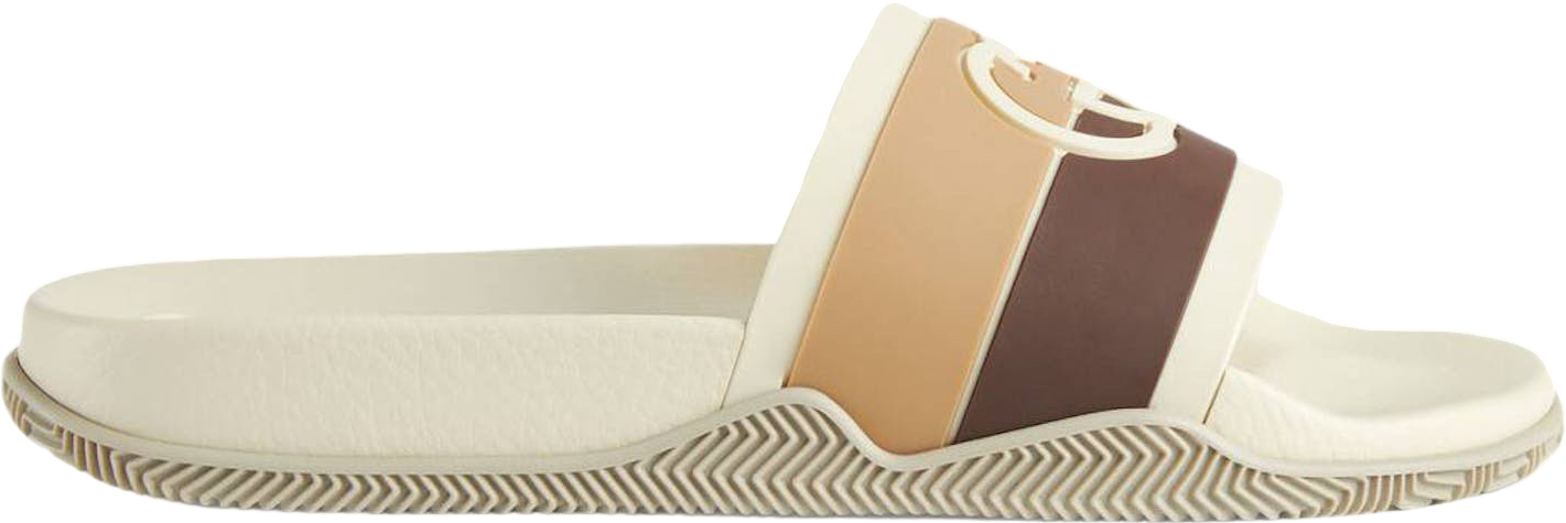 Claquette gucci camel classique facture