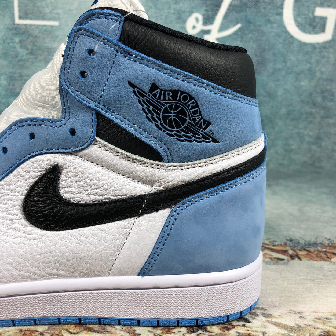 Jordan 1 University blue flight club Authentification 1:1 ✔️ Facture