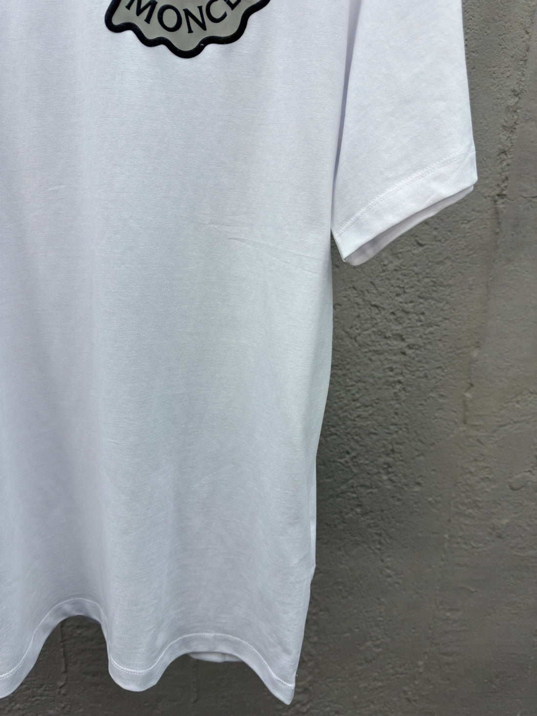 T SHIRT BLANC LOGO FANTÔME MONCLER
