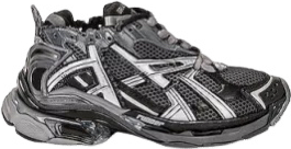 Balenciaga Runner noir gris facture