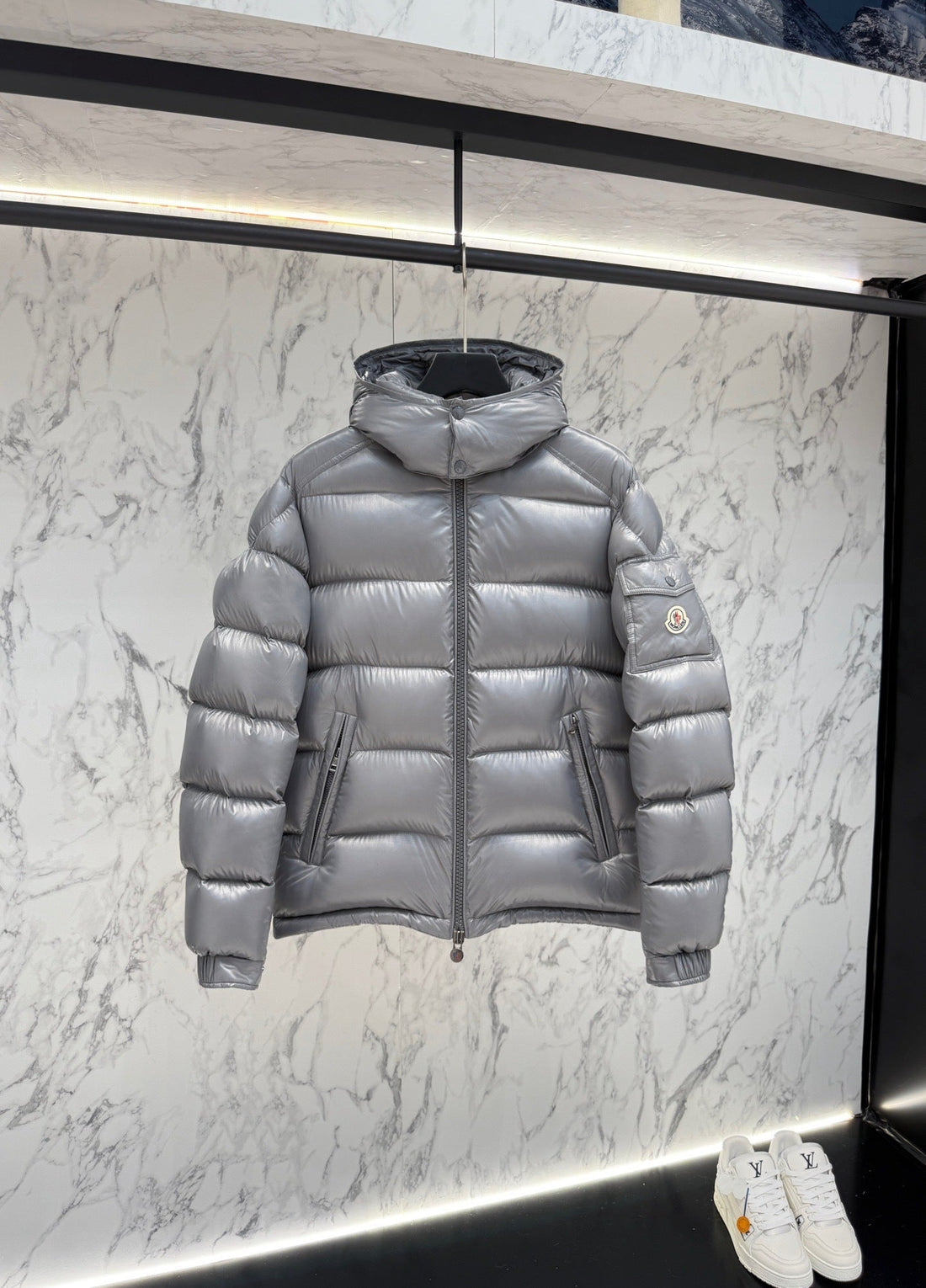 Doudoune Moncler Maya blanche  2025 95% 10/10