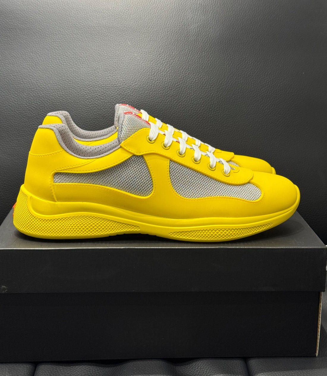 Sneakers Prada America´s Cup Gomme & tissu bike