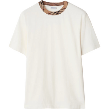 T-shirt Burberry en coton avec Check