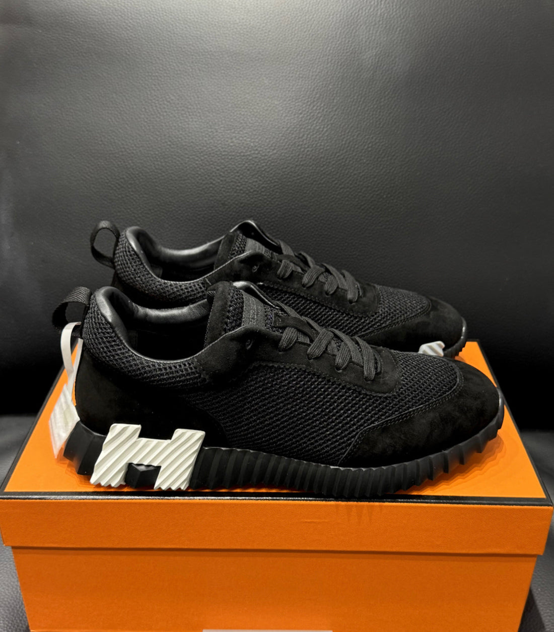 Sneakers Hermès Bouncing packaging complet facture