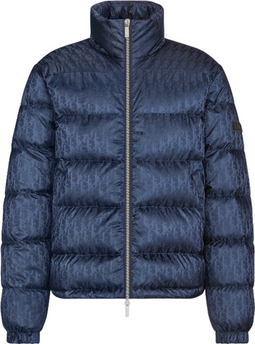 Doudoune CD oblique bleu nuit facture 2023