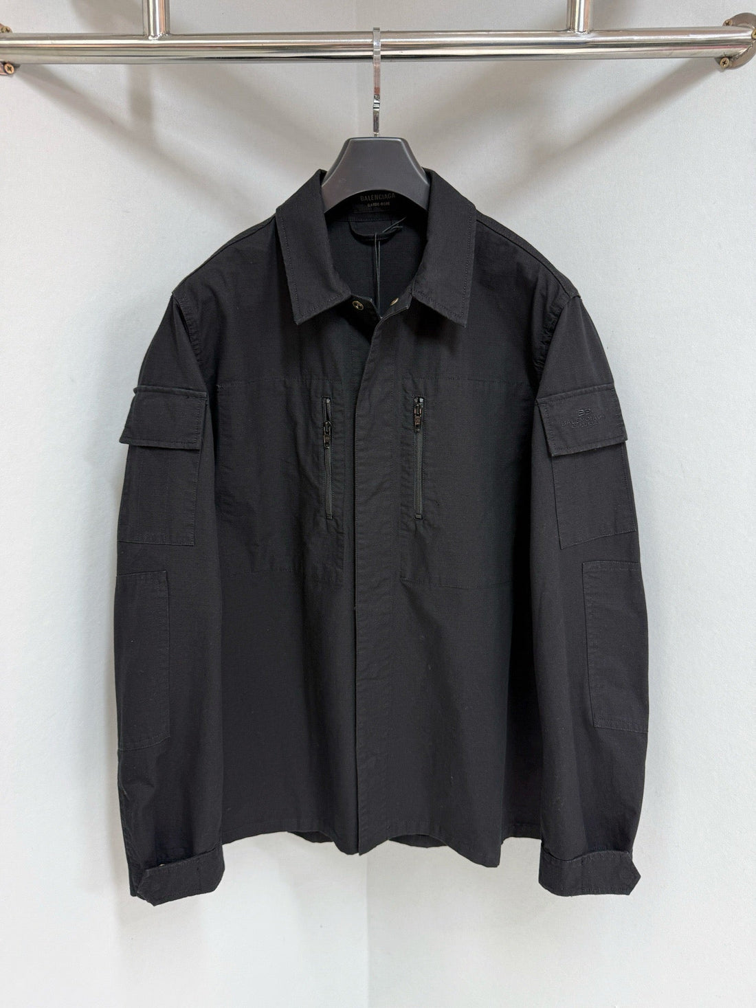 SURCHEMISE MILITARY POUR BLCNG EN GRIS FONCÉ