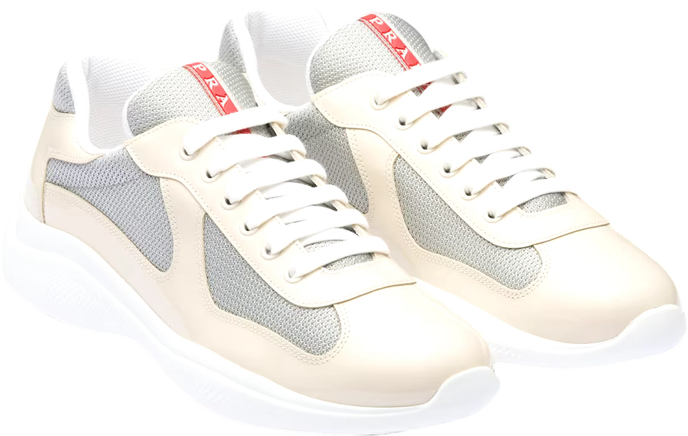 Sneakers Prd America´s Cup tissu bike lisse beige