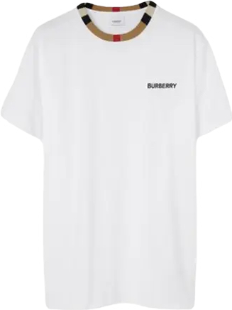 T-shirt Burberry White