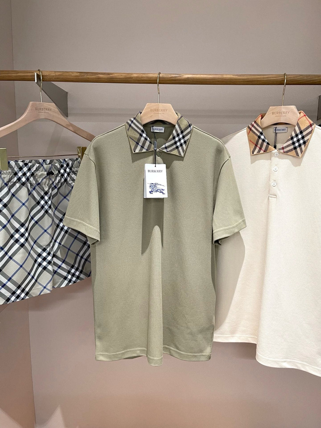 Polo Burberry en coton 2k25