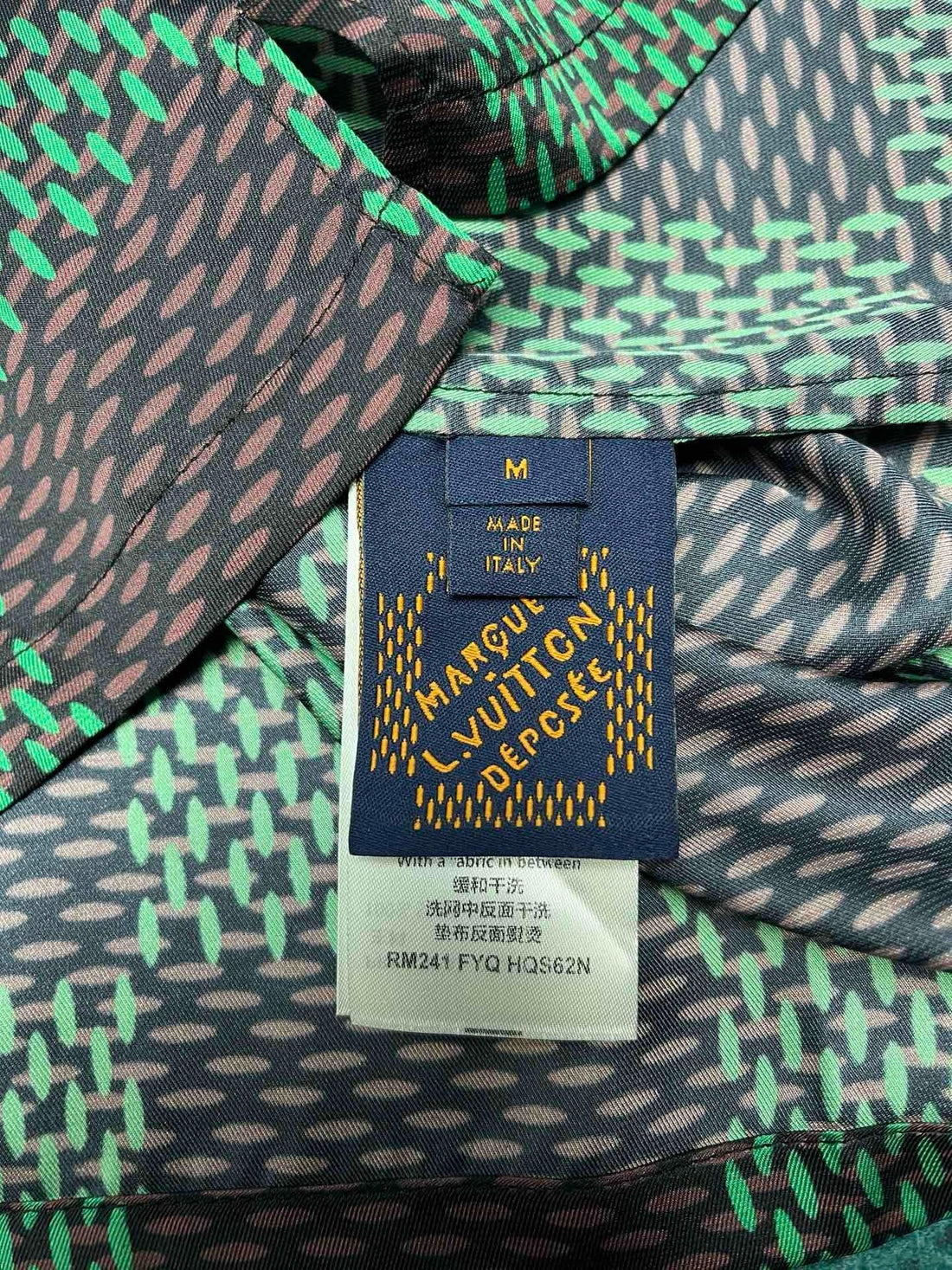 Chemise manches courtes décontractée en soie Lv