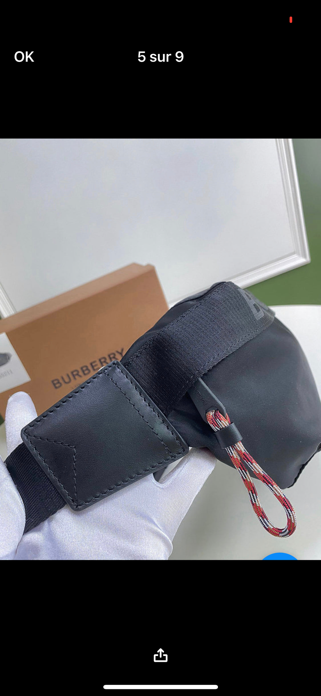 Banane Burberry facture