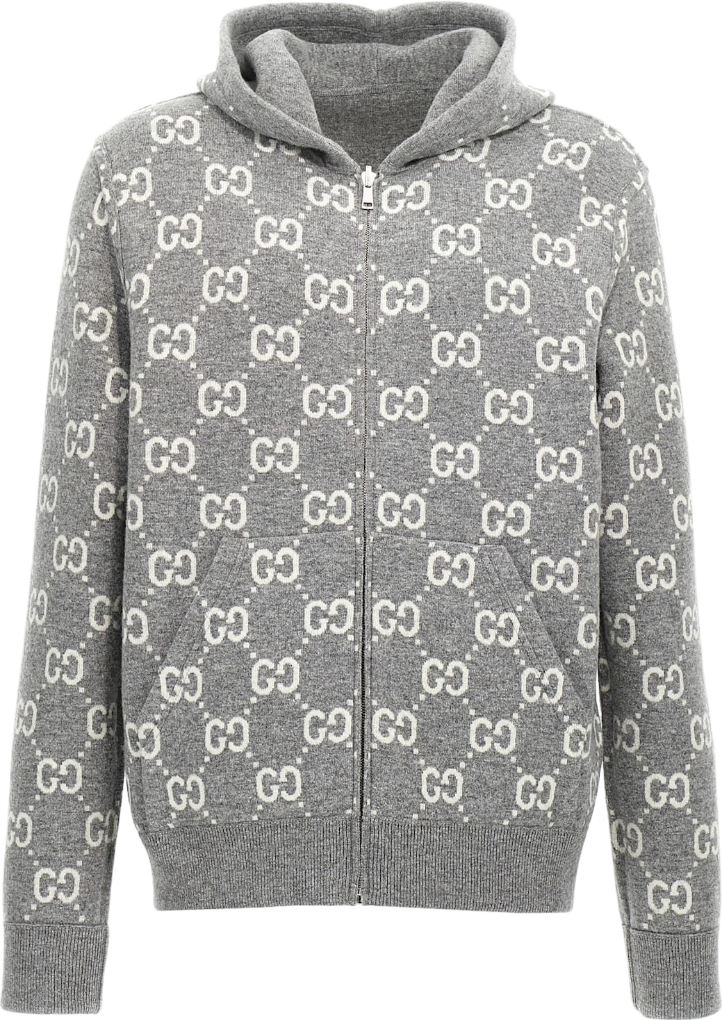 Cardigan Gucci gris
