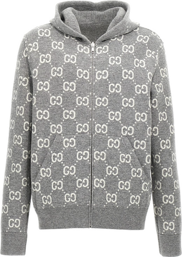 Cardigan Gucci gris