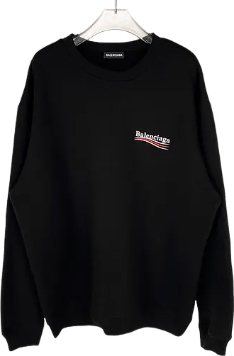 PULL BALANCIAGA NOIR FACTURE