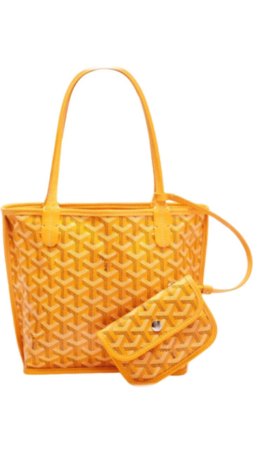 Sac Anjou Mini  yellow facture