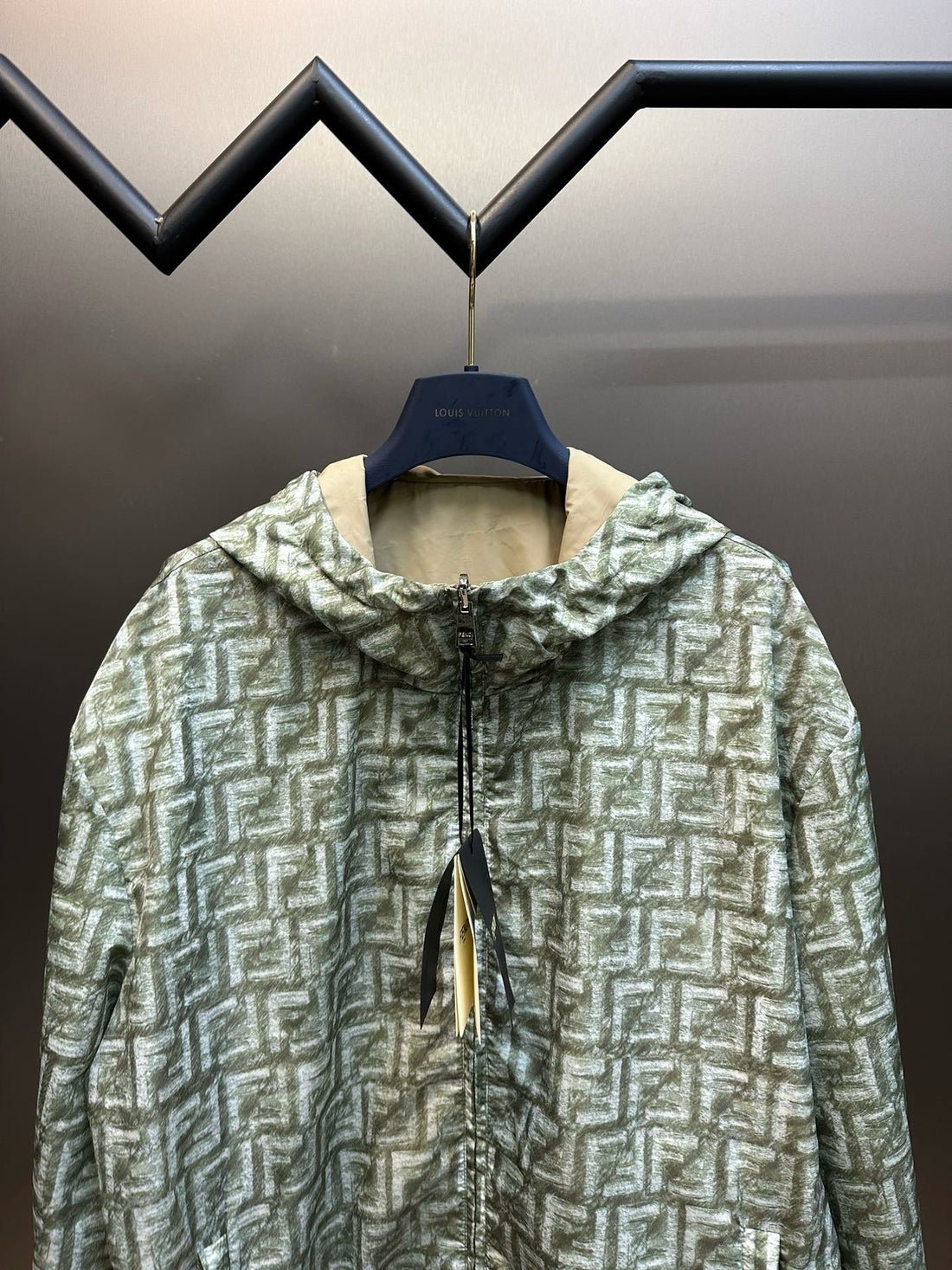 Fendi veste réversible à capuche
