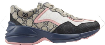 Sneakers Gucci Rython rose  facture