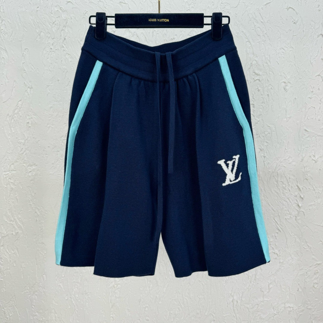Short en laine à signature LV