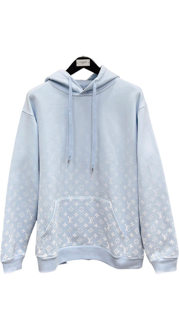 Sweat Lv facture blue sky /  white