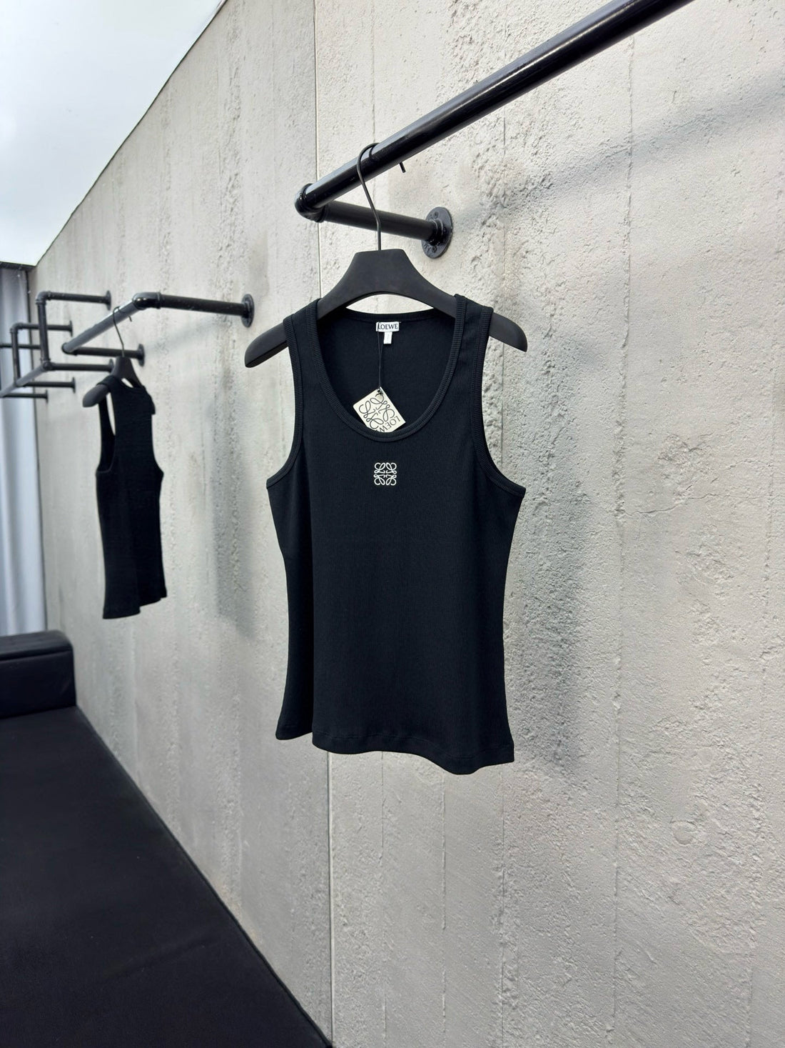 Débardeur Anagram en coton Loewe