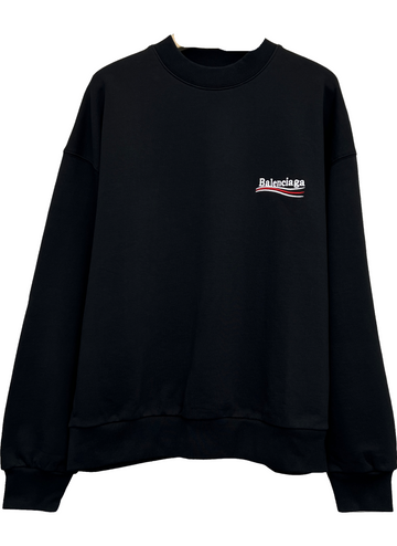 PULL BALANCIAGA NOIR FACTURE