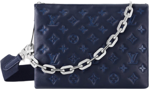 Sac Coussin bleu marine  facture