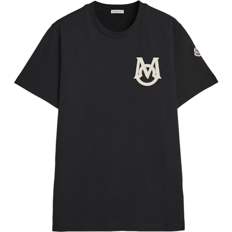 T-SHIRT EN COTON À MONOGRAMME MONCLER