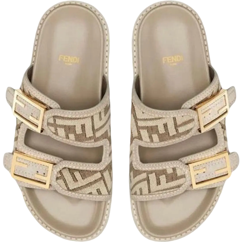 Claquette FENDI beige