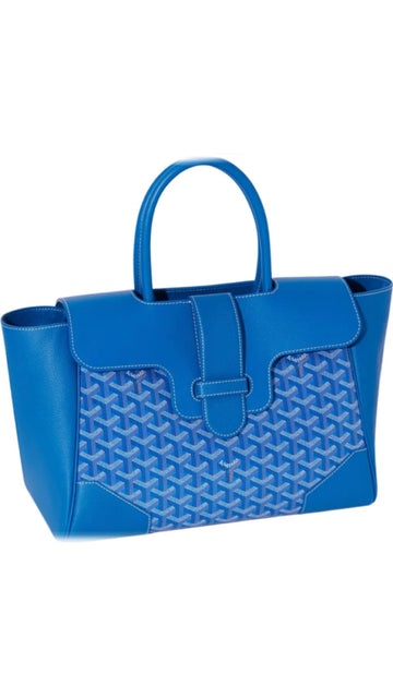 Sac cabas Saigon blue facture