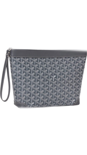 Pochette conti  grey facture