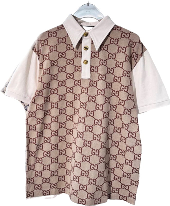 Polo GUCCI marron facture
