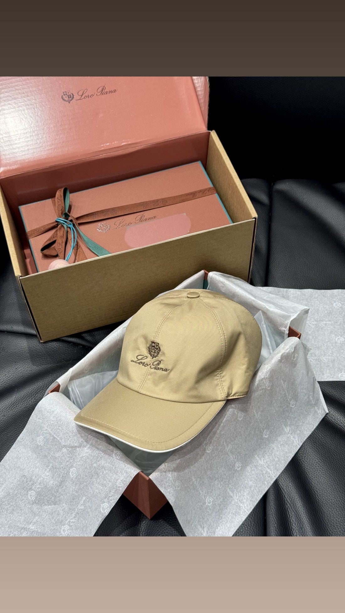 Casquette Loro Piana micro fibre 10/10