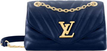 Sac Chain new wave MM Bleu  facture.