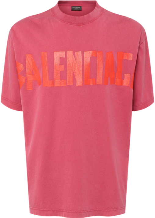 T-shirt en coton a logo Balenciaga