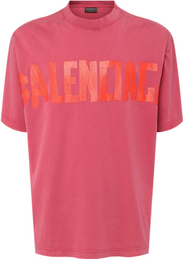 T-shirt en coton a logo Balenciaga