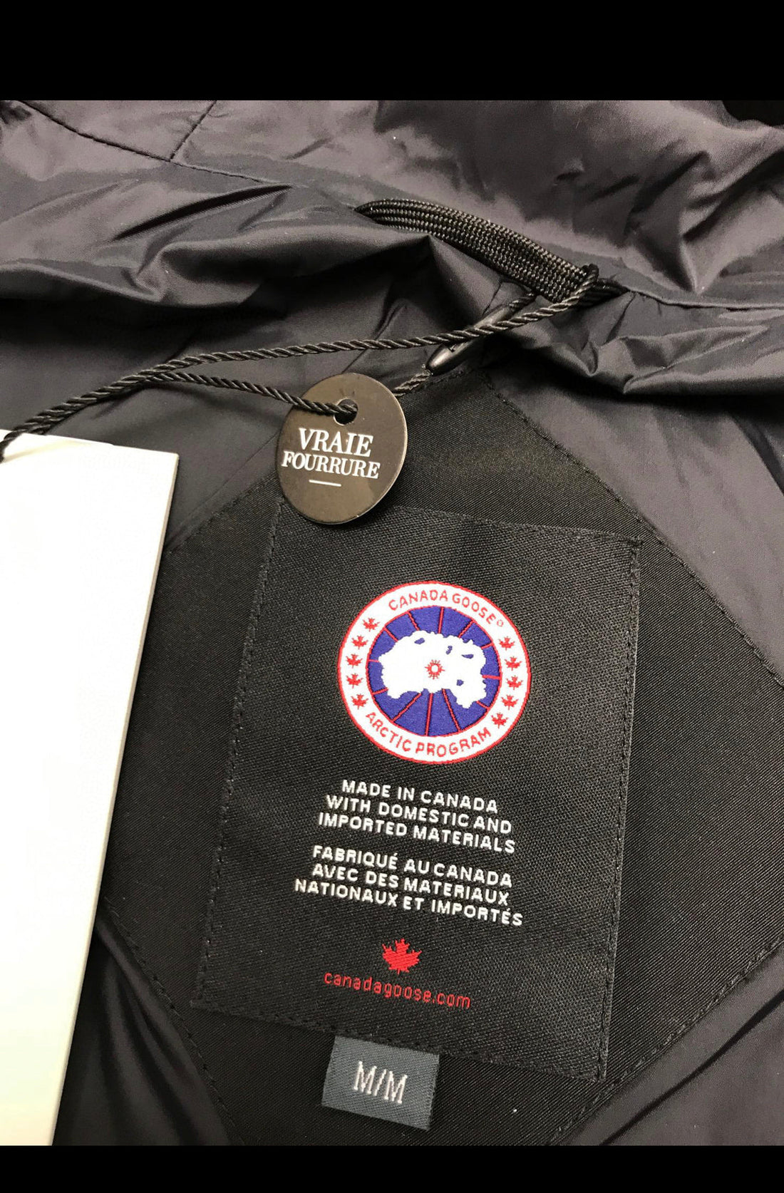 Canada Goose Carson facture 2024 black