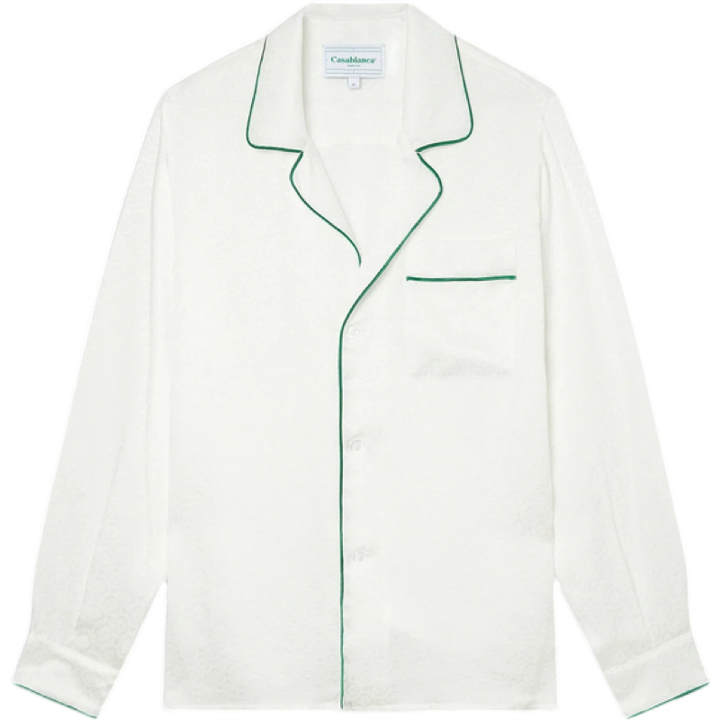 Monogram Pyjama Silk shirt