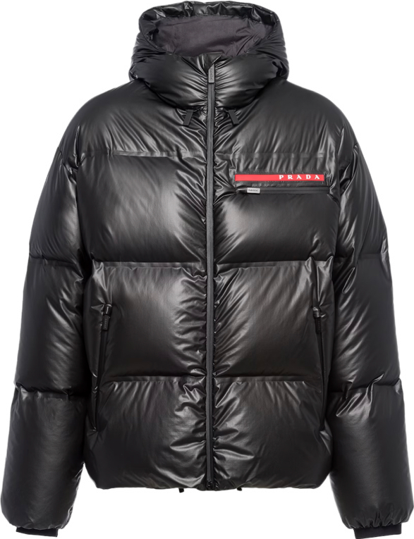 Doudoune Prada version longue noir facture 2023