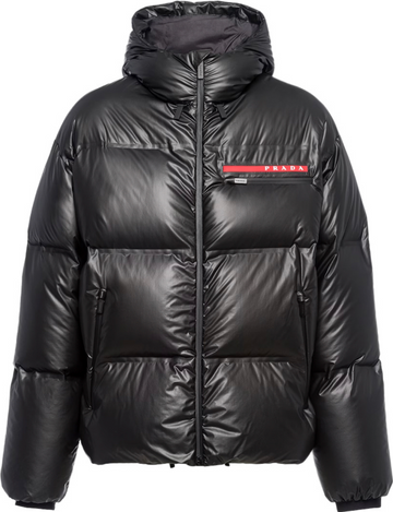 Doudoune Prada version longue noir facture 2023